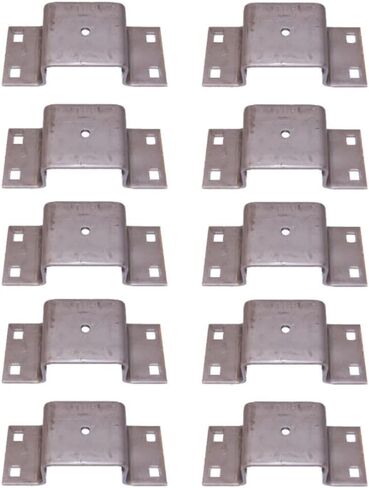 RAParts Tapered Bolt-on Stake Pocket for Trailers & Trucks 10 Gauge - 10 Pack-PK-BSP in Saudi Arabia