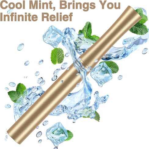 Stylish Gold Air Flavored Device,16 Replaceable Inner Cores,Natural Ingredients Extracted,Helps Improve Bad Habits-0419-05 in Saudi Arabia