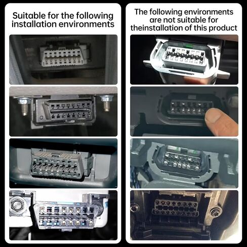 OBD2 Port Immobilizer Tool for Car/SUV/Truck OBD2 Port Protector, OBD2 Lock Immobilizer Protector (Black) in Saudi Arabia