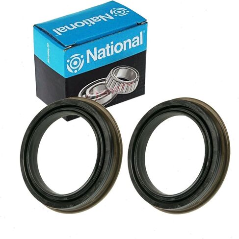 2 pc National Rear Inner Wheel Seals compatible with Dodge Ram 2500 2003-2010 in Saudi Arabia