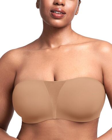 Hsia brabr bra for big bust women ، بالإضافة إلى حجم التغطية الكاملة bandeau fiery bra anti slip underwire suppor in Kuwait