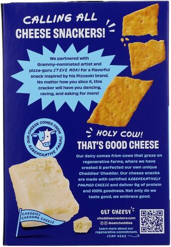 Cheddies Pizza Cheesy Cracker, 4.2 OZ in Saudi Arabia
