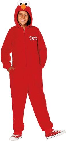 Spirit Halloween Sesame Street Kids Elmo Jumpsuit Costume | Officially Licensed | One-Piece Outfit in Saudi Arabia
