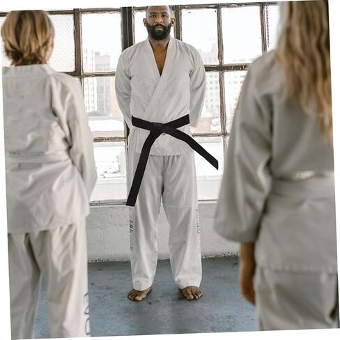 3Pcs Taekwondo Belts Set Cotton Martial Arts Waistbands Adjustable Features for Boys and Girls and Adults for Karate Training and Competitions in Saudi Arabia