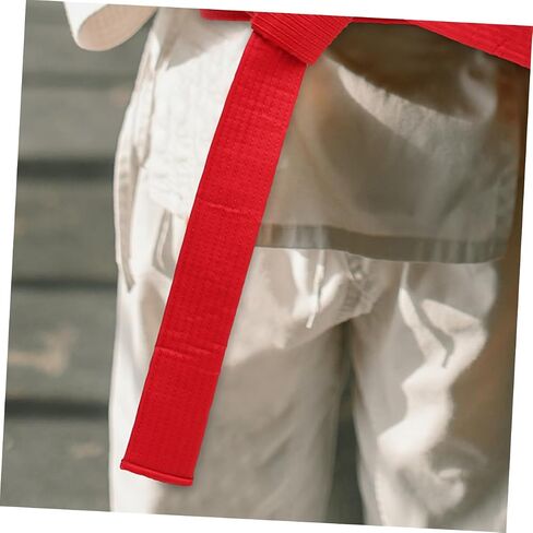 3Pcs Taekwondo Belts Set Cotton Martial Arts Waistbands Adjustable Features for Boys and Girls and Adults for Karate Training and Competitions in Saudi Arabia