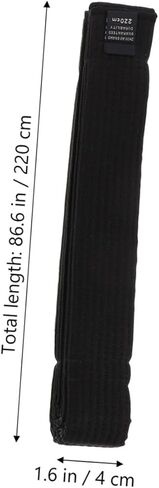 3Pcs Taekwondo Belts Set Cotton Martial Arts Waistbands Adjustable Features for Boys and Girls and Adults for Karate Training and Competitions in Saudi Arabia