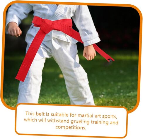 3Pcs Taekwondo Belts Set Cotton Martial Arts Waistbands Adjustable Features for Boys and Girls and Adults for Karate Training and Competitions in Saudi Arabia