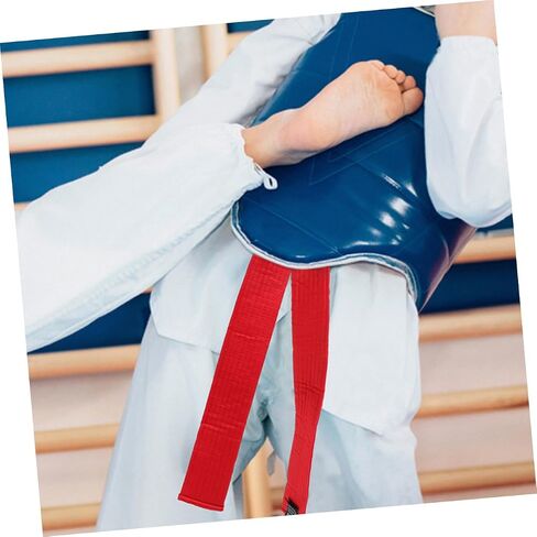 3Pcs Taekwondo Belts Set Cotton Martial Arts Waistbands Adjustable Features for Boys and Girls and Adults for Karate Training and Competitions in Saudi Arabia