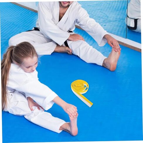 Adjustable Judo Belt for Martial Arts Karate Aikido Uniform Belt Soft Comfort Fit in Saudi Arabia