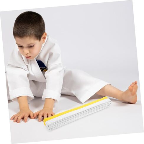 Adjustable Judo Belt for Martial Arts Karate Aikido Uniform Belt Soft Comfort Fit in Saudi Arabia