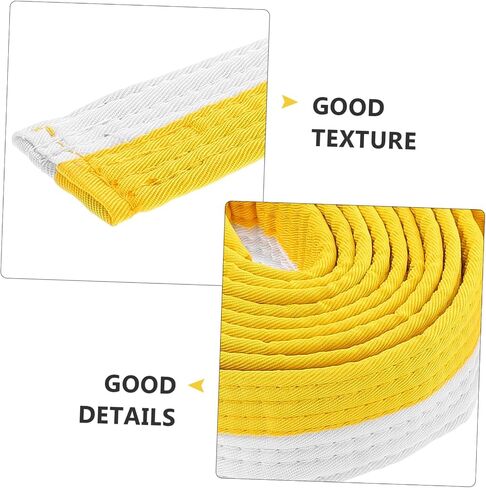 Adjustable Judo Belt for Martial Arts Karate Aikido Uniform Belt Soft Comfort Fit in Saudi Arabia