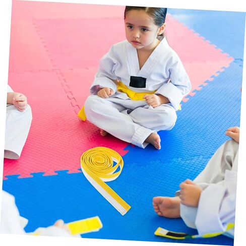 Adjustable Judo Belt for Martial Arts Karate Aikido Uniform Belt Soft Comfort Fit in Saudi Arabia