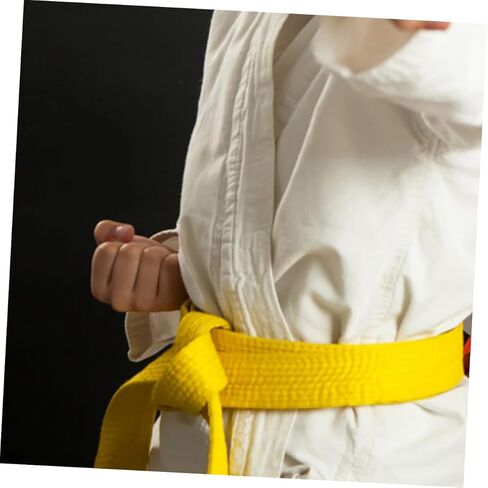 Colored Taekwondo Belt Durable Martial Arts Waist Belt for Men Women for Karate Training for Various Martial Arts Styles in Saudi Arabia