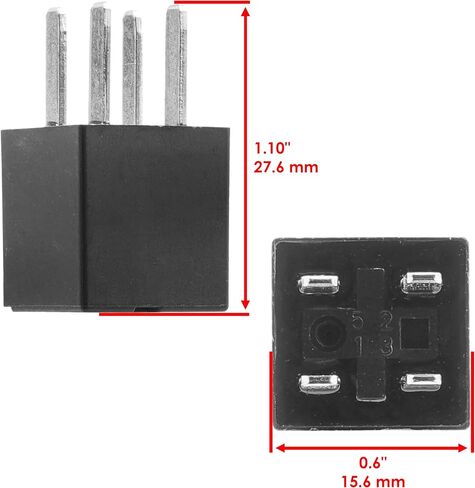 Caltric 2 Cooling Fan Relay Compatible with Polaris RZR XP 4 Turbo/XP Turbo 2015-2020 4016819 4011283 in Saudi Arabia