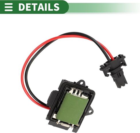 Motoforti HVAC Blower Motor Heater Blower Blower Resistor لـ Renault Kangoo Express 1997-2007 Metal ABS No.7701067033 Black in Kuwait