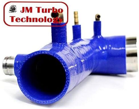 JM Turbo For 02-04 Subaru Wrx Sti Ej20 Ej25 Turbo Intake Inlet Silicone Blue New in Saudi Arabia