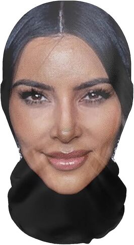 أقنعة مشاهير واقعية تواجه قناع شبكة طباعة القبعة باركلافا لقب القبع in Kuwait