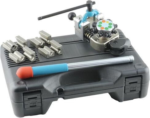 K Tool International 70081 45 درجة أدوات إبطال خط الفرامل للسيارات للكراجات ومحلات الإصلاح و DIY وتصميم واحد ومزدوج وفقاعي ، مشبك مثبت على الطراز T ، مصنفة على طراز البرج in Saudi Arabia