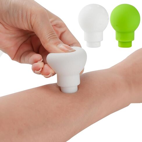 Bug Bite Suction Tool - Bug Bites and Bee/Wasp Stings, Portable Bite & Sting First Aid,Silicone,Chemical Free,Summer Essentials for Kids & Adults,White Green in Saudi Arabia