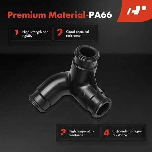 A-Premium Engine Crankcase Breather Hose Compatible with Volkswagen Passat 2000-2005 L4 1.8L V6 2.8L & Audi A4 2001-2005 L4 1.8L in Saudi Arabia