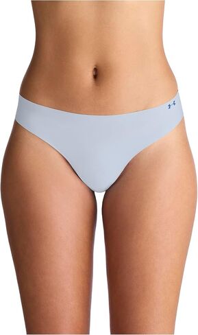 Under Under Armor Womens 3 puk pure stretch no show thong infereal و comfort طوال اليوم وملاءمة فائقة النعومة in Kuwait