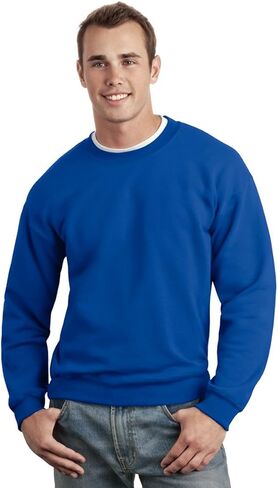 Gildan Activewear 50/50 Youth Crewneck Sweatshirt, M, Forest in Saudi Arabia