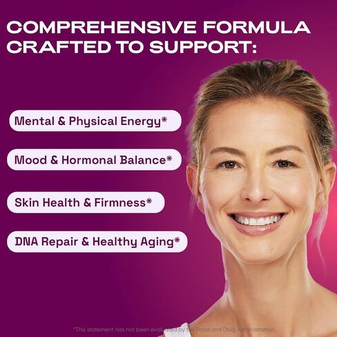 NAD+ Supplements for Women - NAD Resveratrol Supplement with Nicotinamide Riboside, Trans-Resveratrol, PQQ and OPC for Energy, Focus, Healthy Aging - USA Made in Saudi Arabia