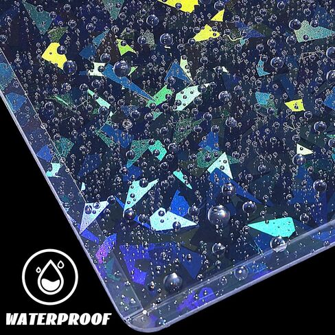 24 Pcs Hard Plastic Kpop Photocard Sleeves Kpop Top Loaders Idol Photo Card Sleeves 97x77mm Laser Flashing Holographic Trading Card Protector for Baseball Football Sport Game in Kuwait