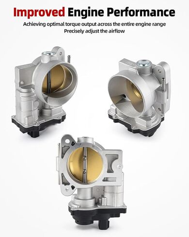 Electronic Throttle Body Fit for 2003-2007 Chevy Silverado Suburban Express Avalanche Tahoe Trailblazer GMC Sierra Yukon Envoy Savana Cadillac Escalade ESV EXT H2 NPR V8 4.8L 5.3L 6.0L 12570800 in Saudi Arabia