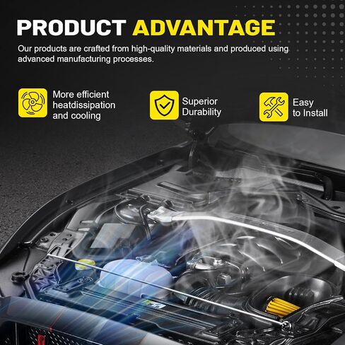 940009402 وحدة التحكم في مروحة التبريد متوافقة مع Volvo S60 ، S80 ، V40 ، V60 ، XC60 ، XC70 ؛ لاند روفر إيفوك ، فريلاندر الثاني ؛ Ford Galaxy ، Edge ، Lincoln - يحل محل OE# 940009402 ، LR045248 ، 7T438C609BA in Saudi Arabia
