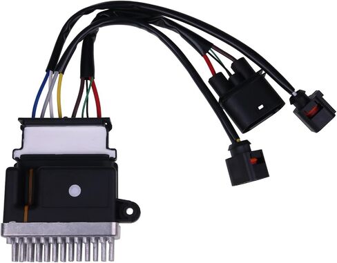 HOLDWELL Engine Cooling Fan Control Module 8K0959501C 8K0959501G Compatible with Audi A4 A5 A6 A7 Q3 Q5 RSQ3 in Saudi Arabia