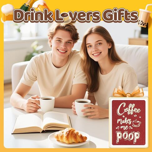 Zmart Funny Novelty Coffee Gifts Coffee Socks for Women Men, Coffee Lovers Gifts for Teens Students, Coffee Drinking Gifts in Saudi Arabia