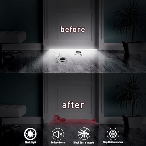 Under Door Draft Stopper Decorative Wind Stopper 36 inch for Door & Window, Weighted Animal Air Draft Stopper Snake Noise Blocker for Bottom of Door with Hanging Loops - Unicorn in Saudi Arabia