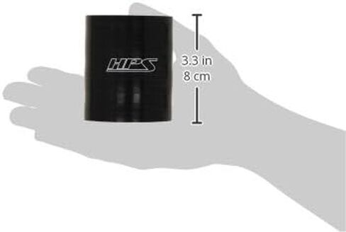 HPS HTSC-212-BLK السيليكون عالية درجة الحرارة 4-ply تعزيز خرطوم مستقيم المقرنة ، 100 رطل واحد الضغط in Kuwait