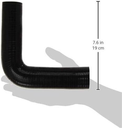 HPS HTSER90-125-138-BLK السيليكون عالية درجة الحرارة 40 درجة 90 درجة مخفضة الكوع خرطوم مقرن ، 75 PSI الحد الأقصى للضغط ، 4 "طول الساق على كل جانب ، 1-1/4"> 1-3/8 "معرف ، أسود. in Kuwait