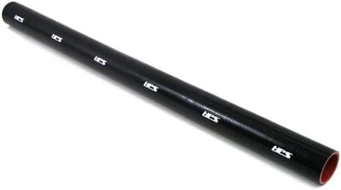 HPS (HTST-3F-250-BLK) أسود 2.5 بوصة × 3 'أنبوب مقرن خرطوم سيليكون مستقيم طويل in Kuwait