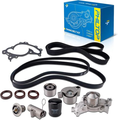 PHILTOP Timing Belt Kit for 2000-2004 Xterra 3.3L, 1999-2004 Frontier 3.3L, 1996-2000 Pathfinder 3.3L, 1997-2000 QX4 3.3L Engine Timing Belt Kit in Saudi Arabia