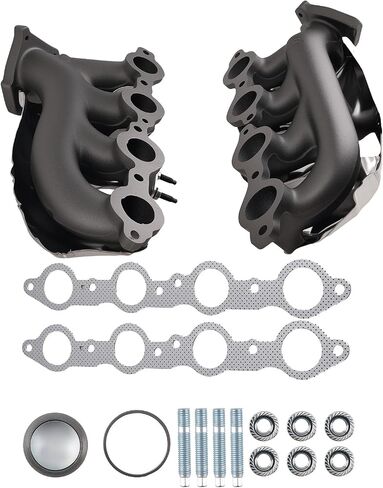 maXpeedingrods LH+RH Exhaust Manifold Kit 327-01928 12571679 with Gasket for Chevy Express Silverado, for GMC Sierra Yukon, for Cadillac Escalade 4.8L 5.3L 5.8L 6.0L 6.2L in Kuwait