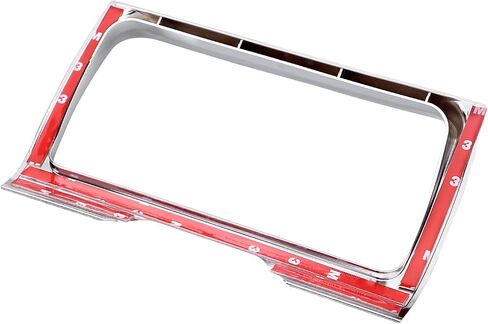 ABS Radio Trim Bezel Stereo Trim Cover For Harley Touring Electra Glide Street Glide Ultra Limited Tri Glide 2014-2023,Chrome in Saudi Arabia