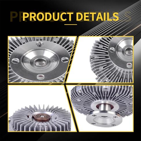 Engine Cooling Fan Clutch 2657 Compatible with Isuzu Rodeo/Trooper,Toyota 4Runner / Land Cruiser/Pickup / T100 V6 1993-1994 in Saudi Arabia