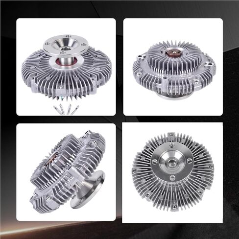 Engine Cooling Fan Clutch 2657 Compatible with Isuzu Rodeo/Trooper,Toyota 4Runner / Land Cruiser/Pickup / T100 V6 1993-1994 in Saudi Arabia