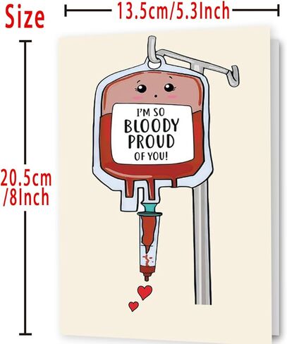 Cute Thank You Card for Heart Surgeon, Funny Thank you Gift for Women Men, Appreciation Card for Doctor Nurse Medical Staff, Thank You from the Apex of My Heart in Kuwait