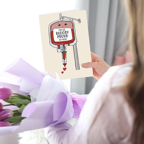 Cute Thank You Card for Heart Surgeon, Funny Thank you Gift for Women Men, Appreciation Card for Doctor Nurse Medical Staff, Thank You from the Apex of My Heart in Kuwait