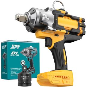 Cordless Impact Wrench for De-Walt 20V Battery, 1/2" High Torque Impact Gun, 900Ft-lbs(1200N.m) Brushless Power Impact Driver with 4-Mode Speed, LED Work Light (Battery NOT included) in Kuwait