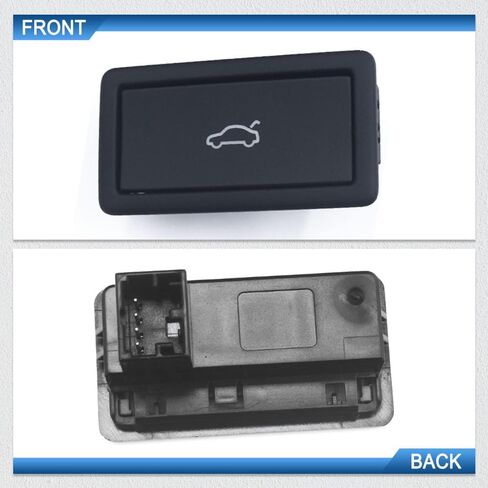 مفتاح إطلاق صندوق Trunk ، 1pc Car 4 Dins Trunk Opener Bine ، زر إصدار الباب الخلفي متوافق مع Audi A4/S4/Avant Quattro 2008-2016 4G0959831A 4G0959831B in Saudi Arabia