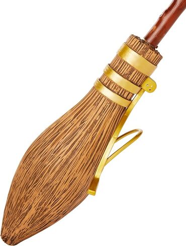 روح هالوين هاري بوتر نيمبوس 2000 المكنسة | مرخص رسميا | إكسسوارات الأزياء هاري بوتر in Kuwait