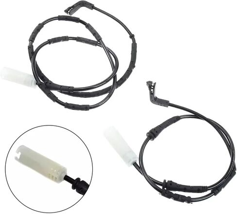 Warning Sensoror Lines Compatible with for 1 Series E87 118i OEM: 34356789439 34356762252 34356789445 34356762253 Front & Rear Brake Pad Sensor in Saudi Arabia