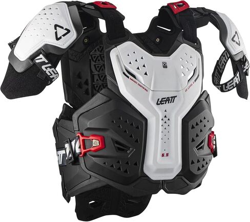 Leatt 6.5 Pro Chest Protector White Large in Saudi Arabia