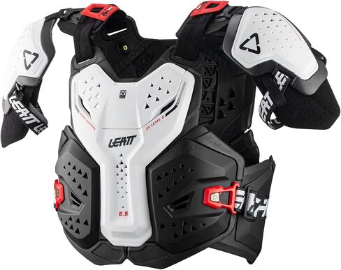 Leatt 6.5 Pro Chest Protector White Large in Saudi Arabia