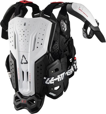 Leatt 6.5 Pro Chest Protector White Large in Saudi Arabia